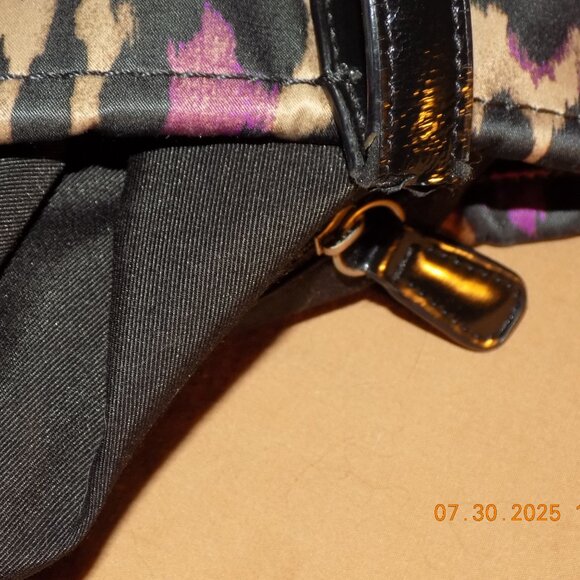 Coach Signature Ocelot, Black, Brown & Purple Animal Print 25282 - Picture 9 of 11